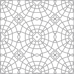 Obraz premium Repeating geometric tiles from striped elements.Modern geometric background with abstract shapes.Monochromatic Repeating Patterns.black striped pattern for design.