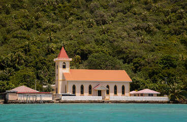 une église avec vue