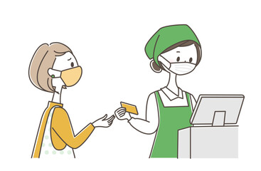 接客態度が悪いレジ係に気分が悪くなるお客さん