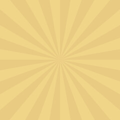 Fototapeta premium 金色の集中線背景イラスト