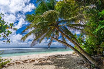 Anse Royal beach on Mahe island in Seychelles