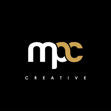 MPC Letter Initial Logo Design Template Vector Illustration
