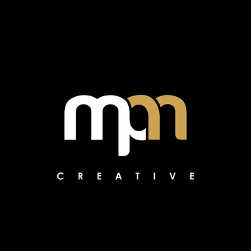 MPN Letter Initial Logo Design Template Vector Illustration