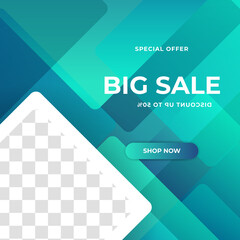 Sale discount social media post template. Dynamic modern fluid discount sale special offer banners. Black Friday, flash sale, end year sale, summer sale, winter sale, new year sale, valentine sale.