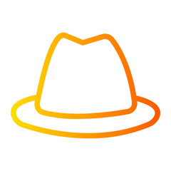 Fedora Ha gradient icon