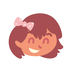 cute girl face
