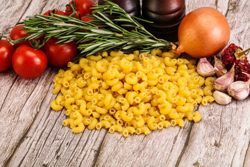 Raw Italian wheat pasta - Chifferi rigati