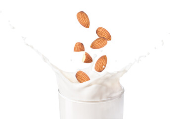 Almond Milk splash