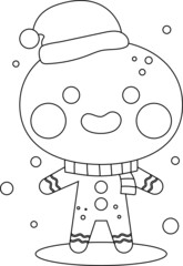 Christmas coloring pages for kids