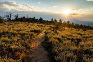 Pilot Hill Recreation Trails near Laramie, Wyoming