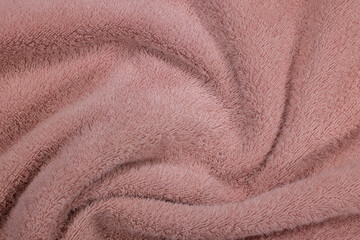 Fototapeta na wymiar soft fabric texture close up