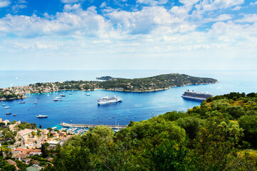 Paysage de Saint Jean Cap Ferrat, France
