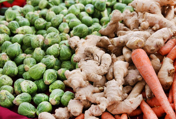 ginger and brussels