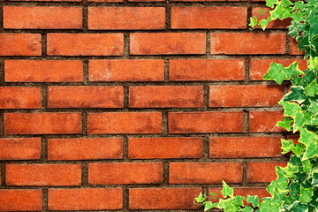 レンガ　壁　外壁　赤煉瓦　ブロック