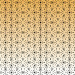 hexagon mix triangle pattern background