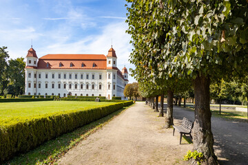 Fototapeta na wymiar Castle and park Holesov, Moravia, Czech republic