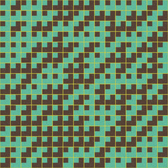 Abstract Geometric Pattern generative computational art illustration