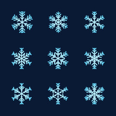 Fototapeta na wymiar christmas (C) - snowflake