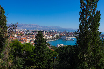 view of the city of kotor