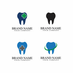Dental logo Template vector illustration