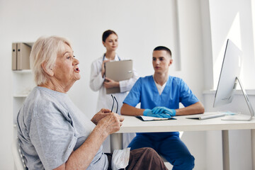 Obraz premium patient hospital examination health care