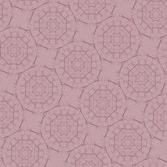 Fototapeta premium The original mandala. Repeating floral patterns.