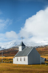 chapel in the wild Iceland