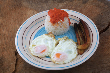 arroz a la cubana