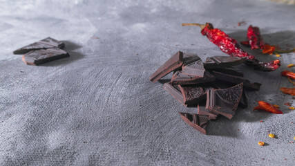 horizontal background photophone chocolate dark black morning ingredients food sweets sugar cocoa 