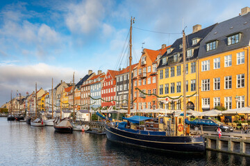 Fototapeta na wymiar Nyhavn Copenhagen