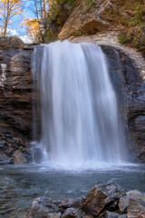 Looking Glass Falls, Pisgah National Forest, North Carolina
