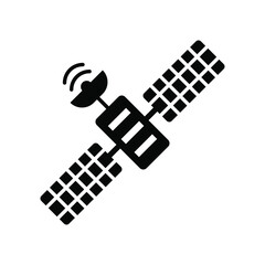 Satellite icon vector graphic