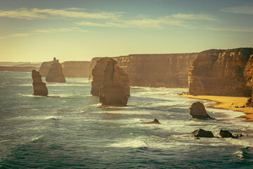 Twelve Apostles site on the Great Ocean Road, Australia