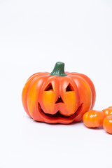 decoration pumpkins for halloween party with children
