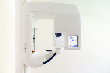 .Digital panoramic X-ray diagnostic system with 3D tomography function.