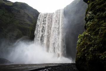 Skógafoss Skogafoss Wasserfall in Island