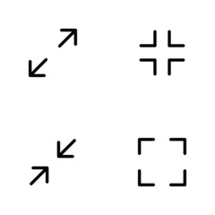 Fototapeta premium full screen icons