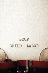 Stop child labor