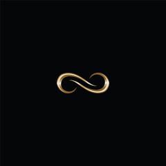 infinity golden logo