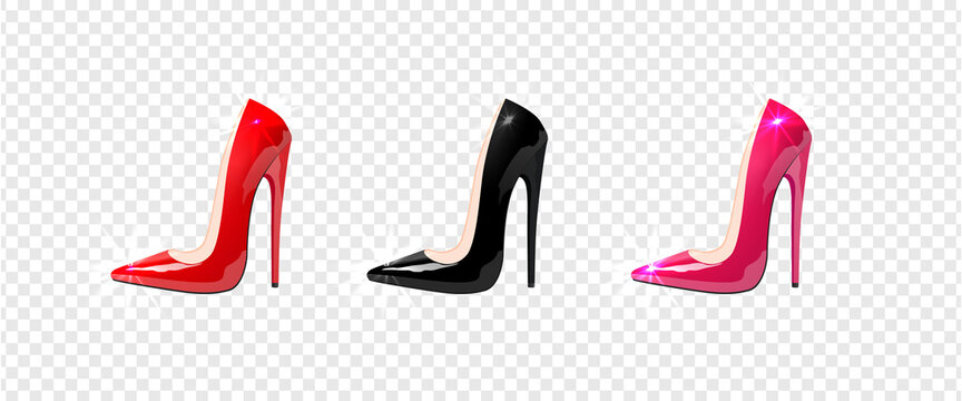 Red High Heel Shoes PNG, High Heels Clipart, Graphics, Clipart, Digital  Download -  Canada