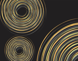 Simple background with circle lines pattern