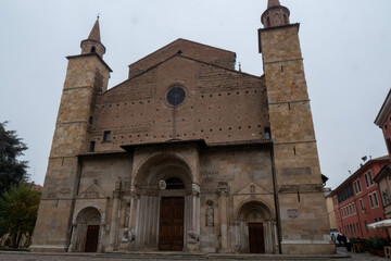 Obraz premium Fidenza Cathedral a Roman Catholic cathedral in Italy
