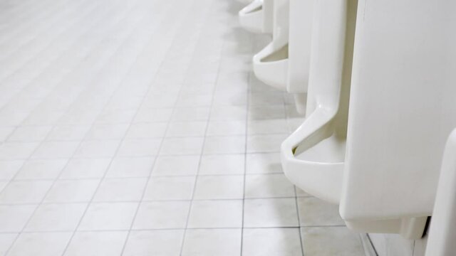 The men's toilet in a modern building.