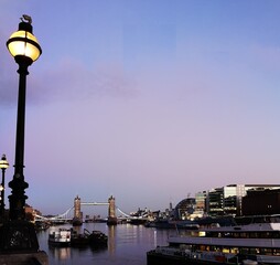 Tower  Bridge at  sunset