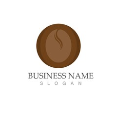 coffee bean icon vector