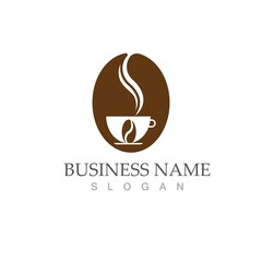 coffee bean icon vector