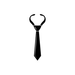 tie icon design template vector isolated illustration
