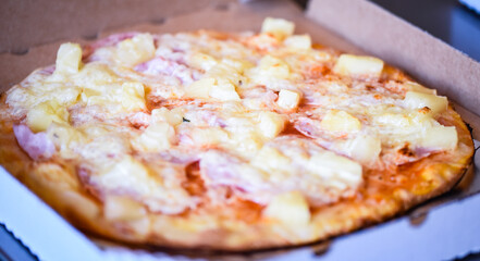 fresh home made italian pizza 