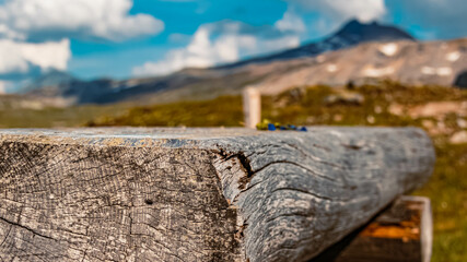 Beautiful alpine summer view at the famous Grossglockner high Alpine road, Kaernten, Salzburg, Austria