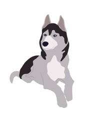 illustration of a dog